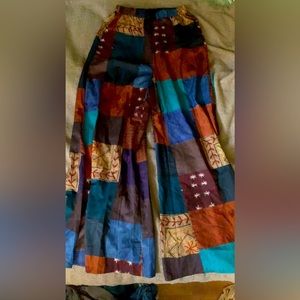 Boho flare pants